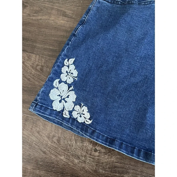 DELiA*s by Dolls Kill Destination Unknown Denim Skirt Large - Picture 4 of 6